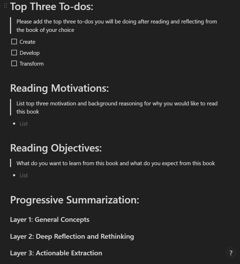 How do I read non-fiction books? My Actionable Reading Method